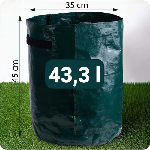 Zöldségtermesztő zsák 43 l Plonos PL-964