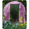 Kerti alagút 2,5 x 4 m (10 m2) rózsaszín Plonos
