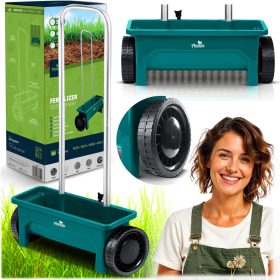   Fűmagvetőgép, műtrágyaszóró, kézi, 12l, Plonos PL-980