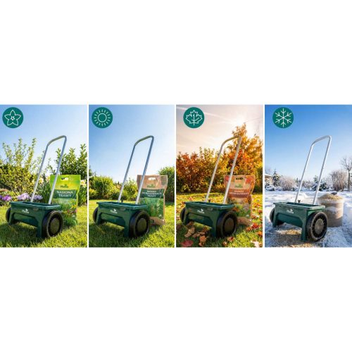 Fűmagvetőgép, műtrágyaszóró, kézi, 12l, Plonos PL-980