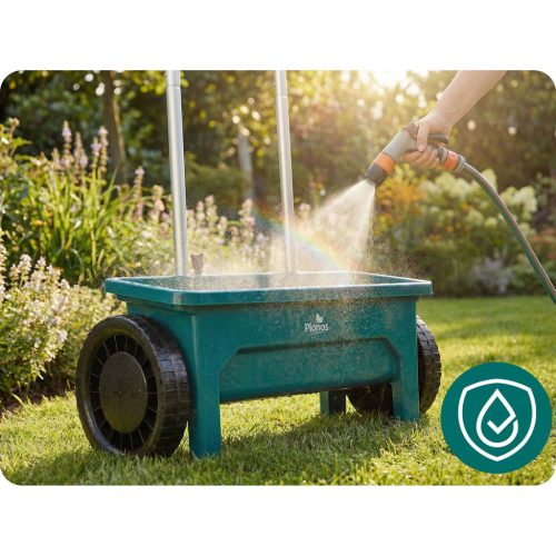 Fűmagvetőgép, műtrágyaszóró, kézi, 12l, Plonos PL-980