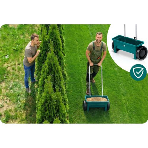 Fűmagvetőgép, műtrágyaszóró, kézi, 12l, Plonos PL-980