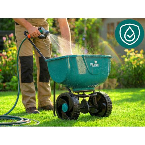Fűmagvetőgép, kézi műtrágyaszóró, 27l, Plonos PL-981