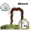 Kerti pergola ív 240 cm Plonos PL-990