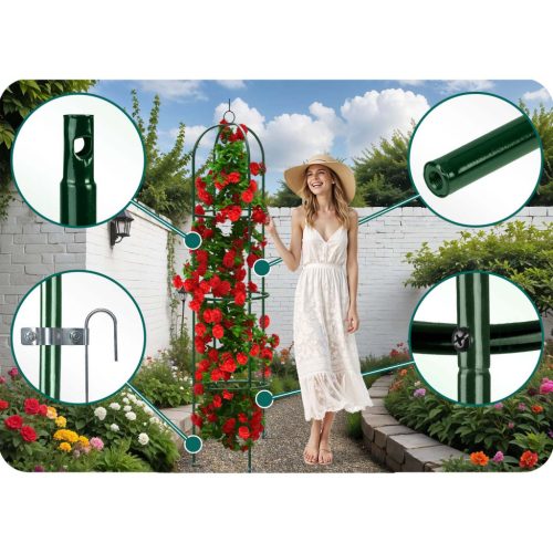 Kerti pergola oszlop 200 cm Plonos PL-992