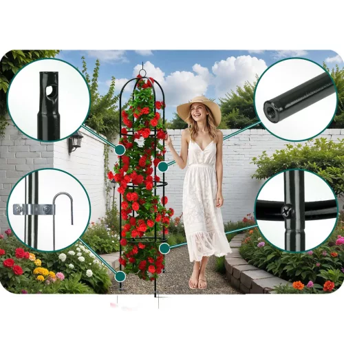 Kerti pergola oszlop 200 cm Plonos PL-992
