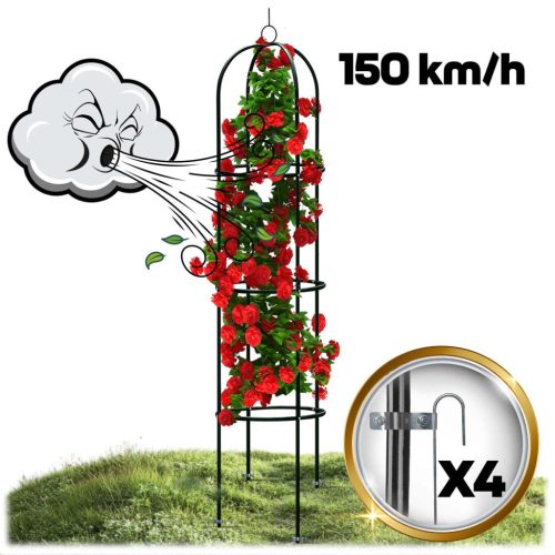 Kerti pergola oszlop 200 cm Plonos PL-992