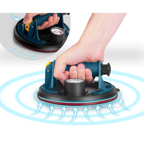 Vákuumos tapadókorong kézi pumpával, 200 kg-ig - Humberg HM-161 