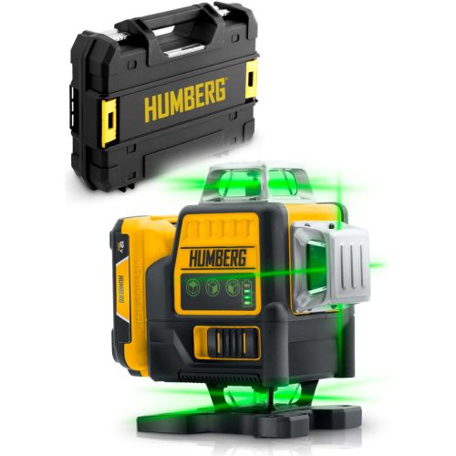 Keresztvonalas lézer tokban + Humberg HM-171 állvány