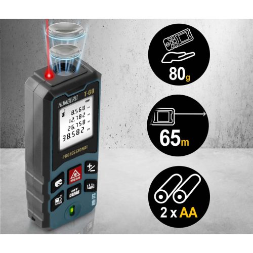 Humberg HM-173 60 m-es lézeres távolságmérő