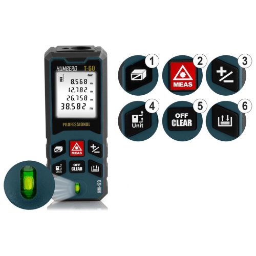 Humberg HM-173 60 m-es lézeres távolságmérő