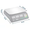 Elektronikus bolti mérleg 40 kg Humberg MH-190