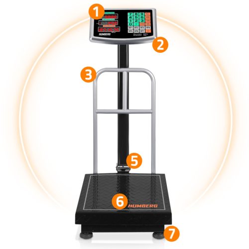 Ipari mérleg 150 kg Humberg MH-191