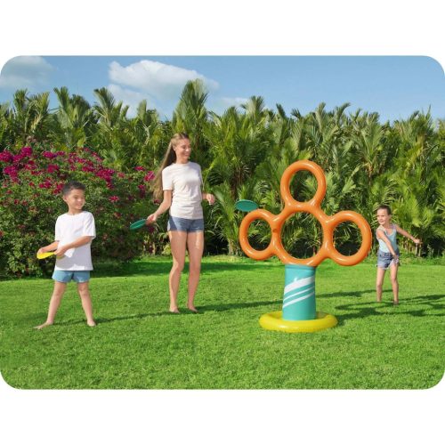 Frizbi állvány karikákkal gyerekeknek Bestawy