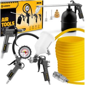   8 darabos légszerszámkészlet Humberbg HM-256 kompresszorhoz