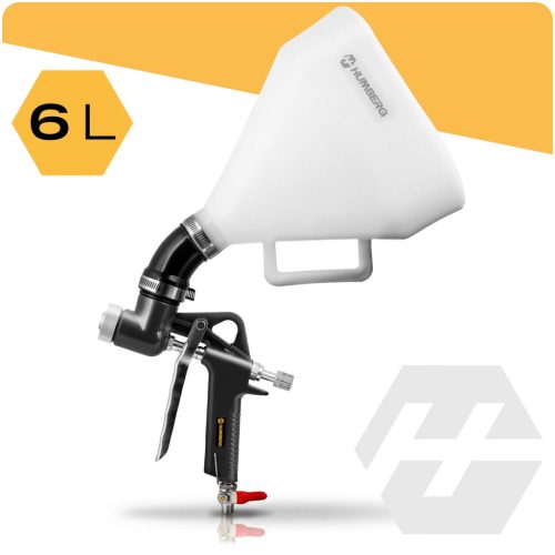 Humberg HM-259 6 literes pneumatikus szórópisztoly falak vakolásához és festéséhez