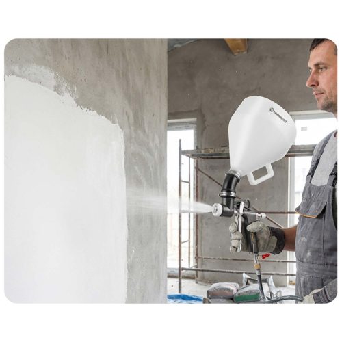 Humberg HM-259 6 literes pneumatikus szórópisztoly falak vakolásához és festéséhez