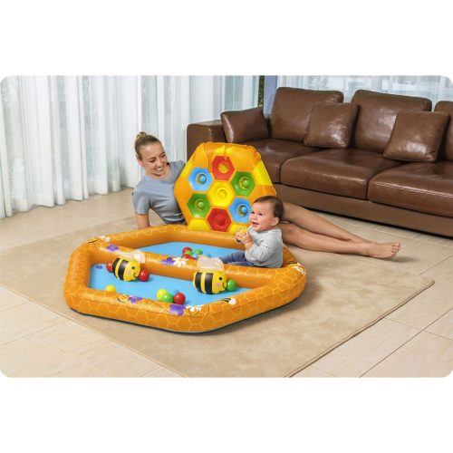 Méhek felfújható játszótér 127 x 119 x 61 cm Bestway 52639