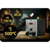2in1 forrasztóállomás , 700 W-os - HM-29 Humberg 