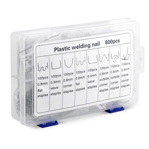 Kapcsok készlet műanyag hegesztőgéphez, 800 db Humberg