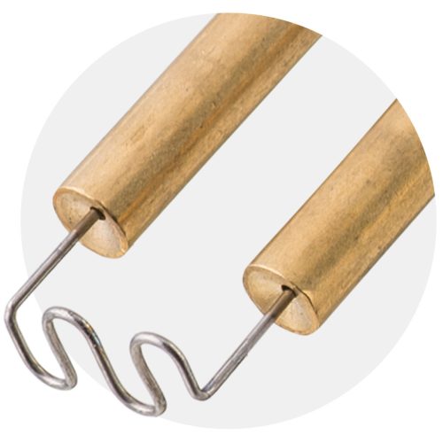 Kapcsok műanyag hegesztőgéphez, 600 db, A típus, Humberg