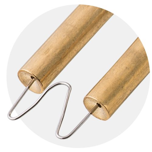 Kapcsok műanyag hegesztőgéphez, 100 db, B típusú Humberg