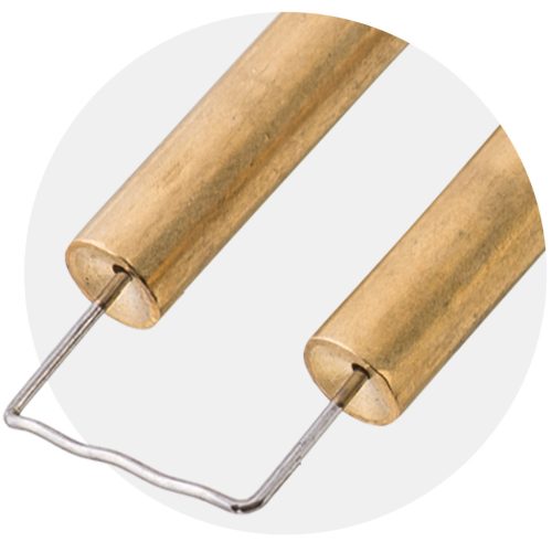 Kapcsok műanyag hegesztőgéphez, 100 db, C típusú, Humberg