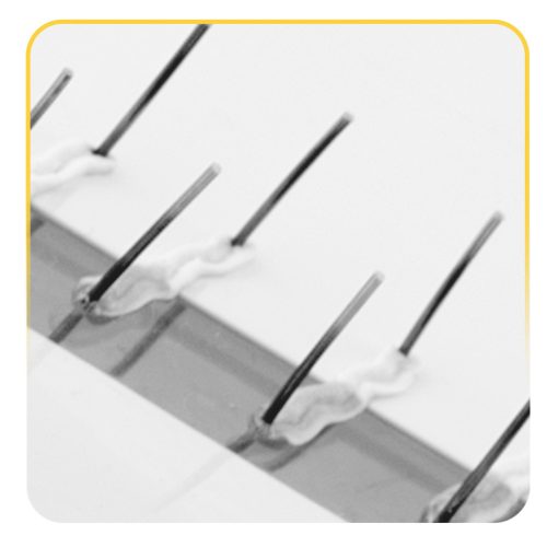 Kapcsok műanyag hegesztőgéphez, 100 db, C típusú, Humberg