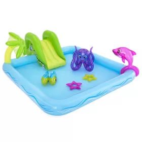   Felfújható játszómedence gyerekeknek, Fantastic Aquarium Play Center, 239 x 206 x 86 cm - Bestway 53052