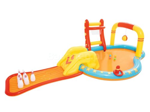 Felfújható játszótér éjszakai tábor 435 x 213 x 117 cm Bestway 53068