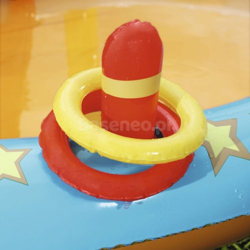 Felfújható játszótér éjszakai tábor 435 x 213 x 117 cm Bestway 53068