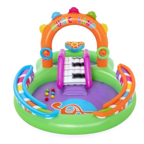 Sing 'N splash felfújható játszótér 295 x 190 x 137 cm Bestway 53117