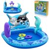 Polar Pals felfújható játszótér 134 x 131 x 73 cm Bestway 53156