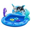 Polar Pals felfújható játszótér 134 x 131 x 73 cm Bestway 53156