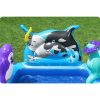 Polar Pals felfújható játszótér 134 x 131 x 73 cm Bestway 53156
