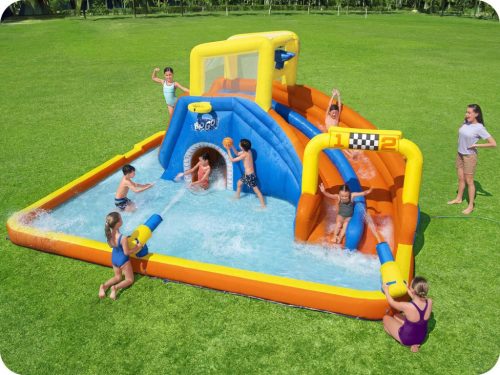 Mega Park felfújható játszótér 551 x 502 x 265 cm Bestway 53377