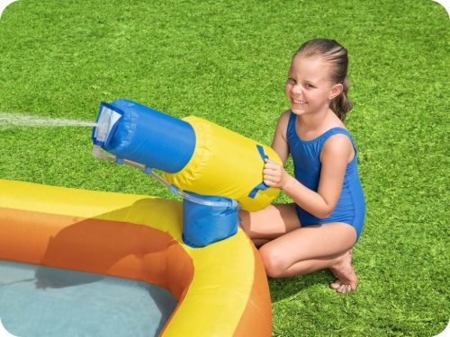 Mega Park felfújható játszótér 551 x 502 x 265 cm Bestway 53377