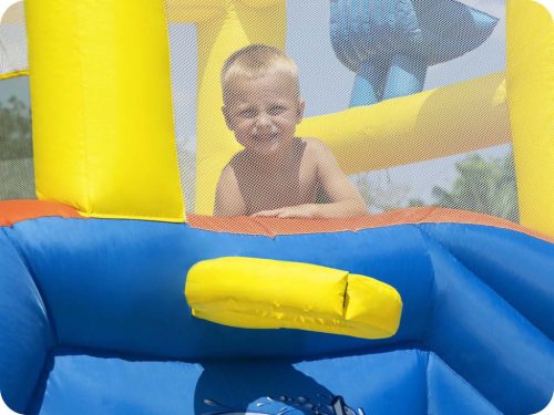 Mega Park felfújható játszótér 551 x 502 x 265 cm Bestway 53377