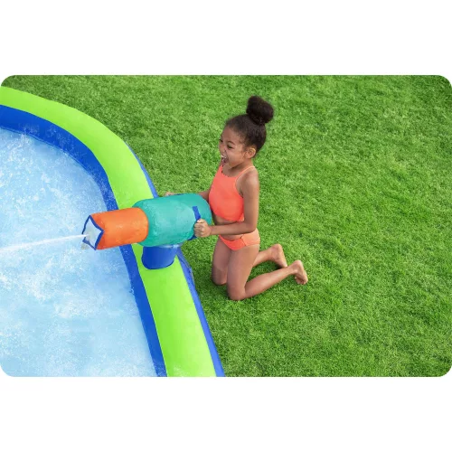 Mega Park felfújható játszótér 365 x 320 x 270 cm Bestway 53408
