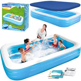   Családi felfújható medence 305 x 183 x 56 cm 2 az 1-ben Bestway 54009