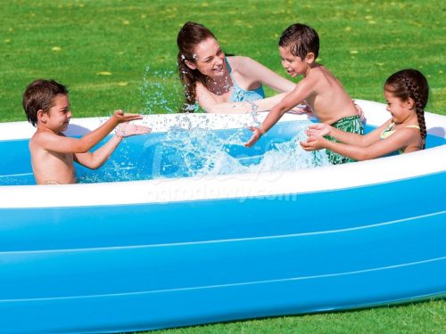 Családi felfújható medence 305 x 183 x 56 cm 2 az 1-ben Bestway 54009