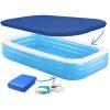 Családi felfújható medence 305 x 183 x 56 cm 3 az 1-ben Bestway 54009