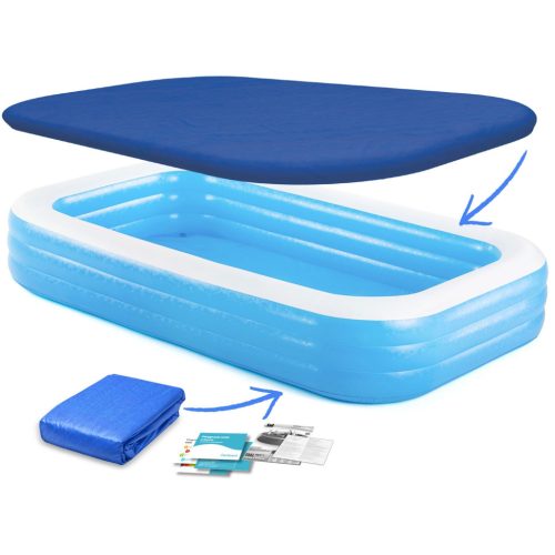 Családi felfújható medence 305 x 183 x 56 cm 3 az 1-ben Bestway 54009