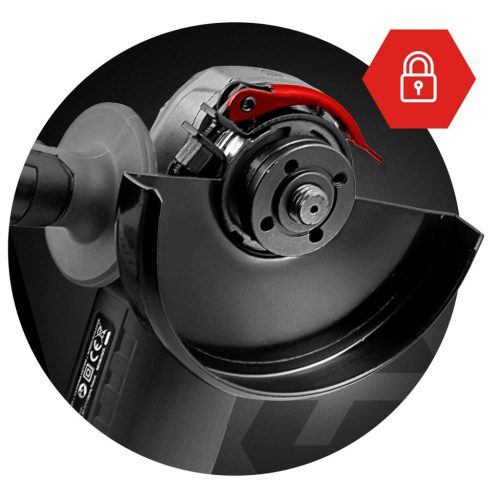 Diax 900W sarokcsiszoló, sebességszabályozás, 10 tárcsa, 125 mm, nagy teljesítményű sarokcsiszoló Humberg HM-410