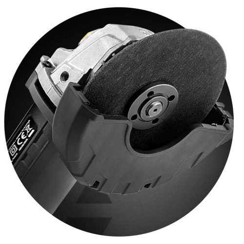 Diax 900W sarokcsiszoló, sebességszabályozás, 10 tárcsa, 125 mm, nagy teljesítményű sarokcsiszoló Humberg HM-410