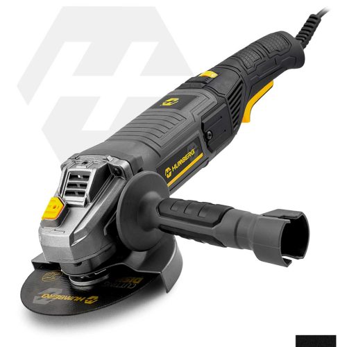 Diax 1200W sarokcsiszoló, sebességszabályozás, 10 tárcsa, 125 mm, nagy teljesítményű sarokcsiszoló Humberg HM-411