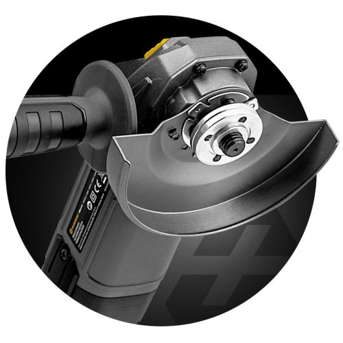 Diax 1200W sarokcsiszoló, sebességszabályozás, 10 tárcsa, 125 mm, nagy teljesítményű sarokcsiszoló Humberg HM-411