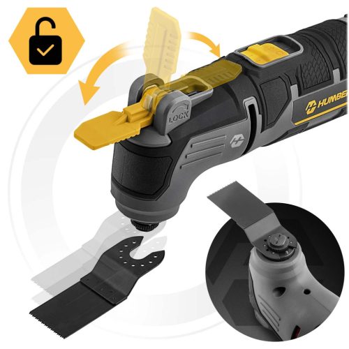 Humberg HM-414 310W orbitális csiszoló, multicsiszoló, polírozó