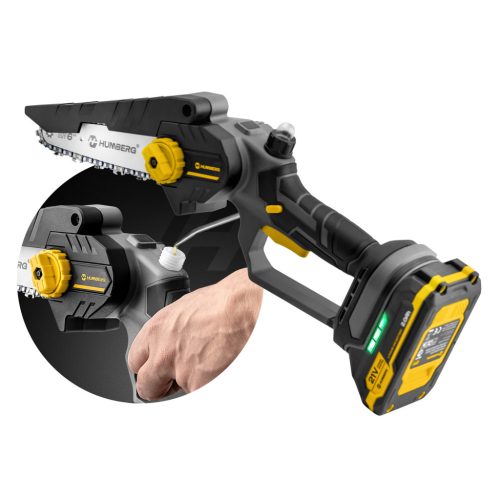 Humberg HM-421 akkus mini láncfűrész