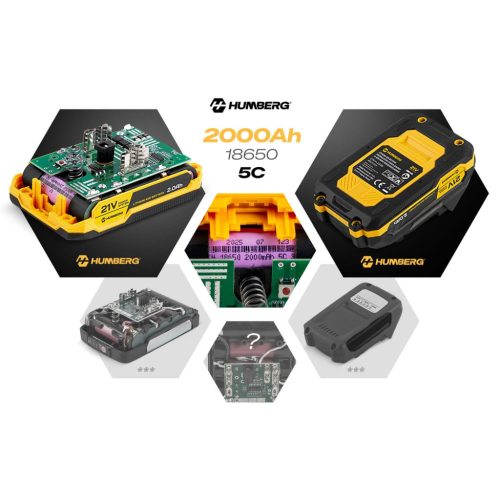 Humberg HM-421 akkus mini láncfűrész